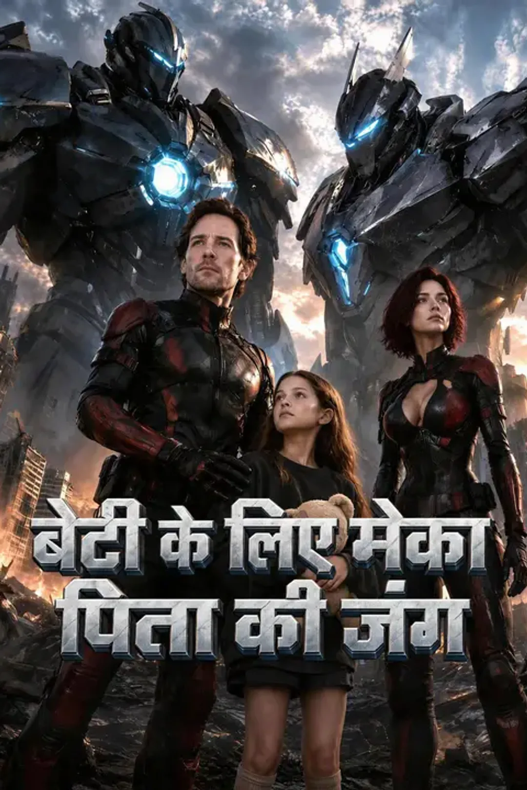बेटी के लिए मेका पिता की जंग का पोस्टर