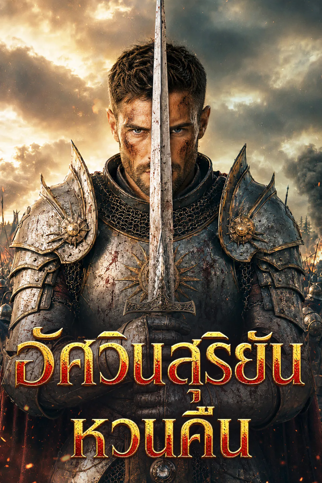 โปสเตอร์ อัศวินสุริยันหวนคืน（ฉบับพากย์ ）