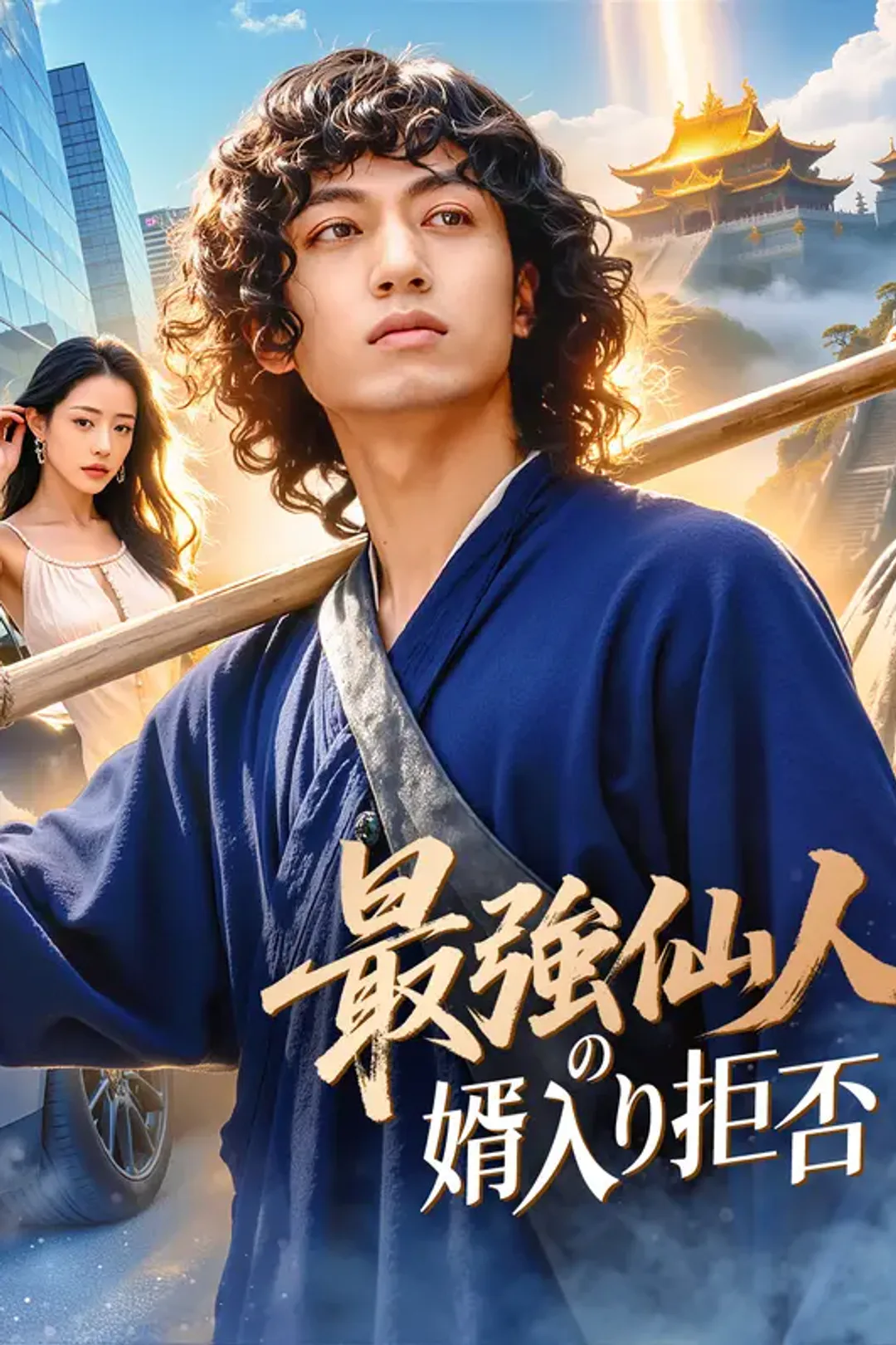 最強仙人の婿入り拒否のポスター