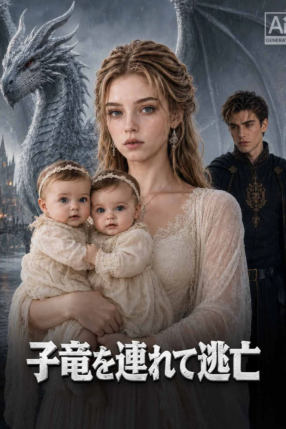 子竜を連れて逃亡のポスター