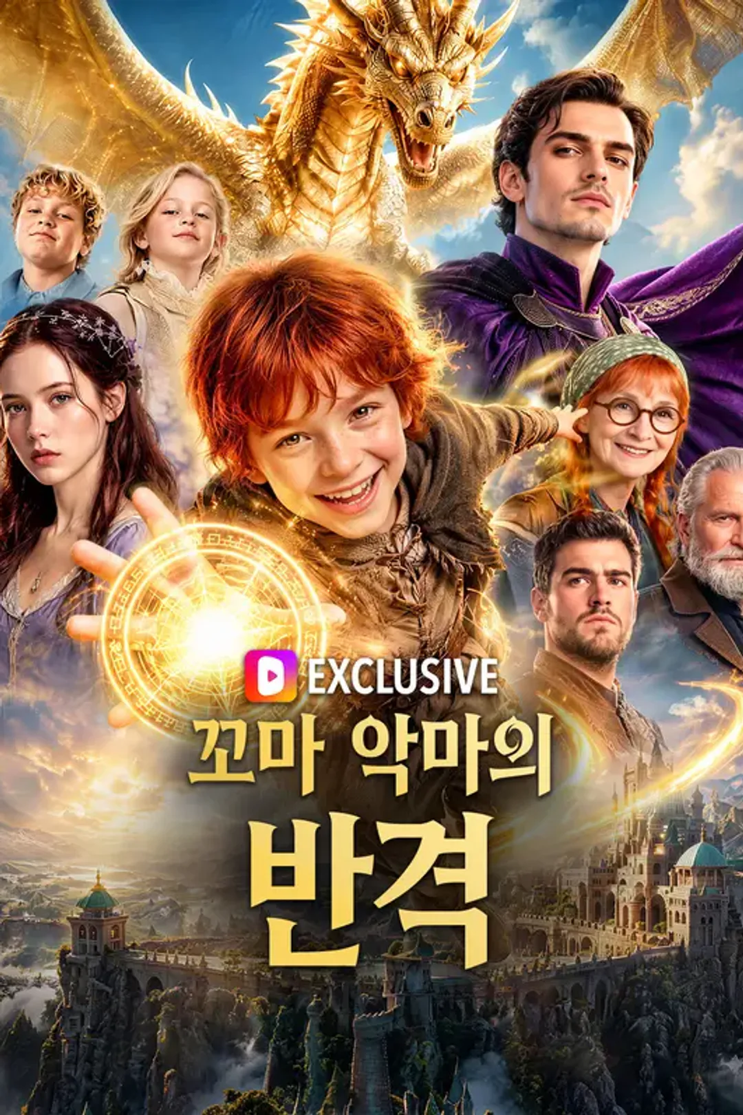 꼬마 악마의 반격 포스터