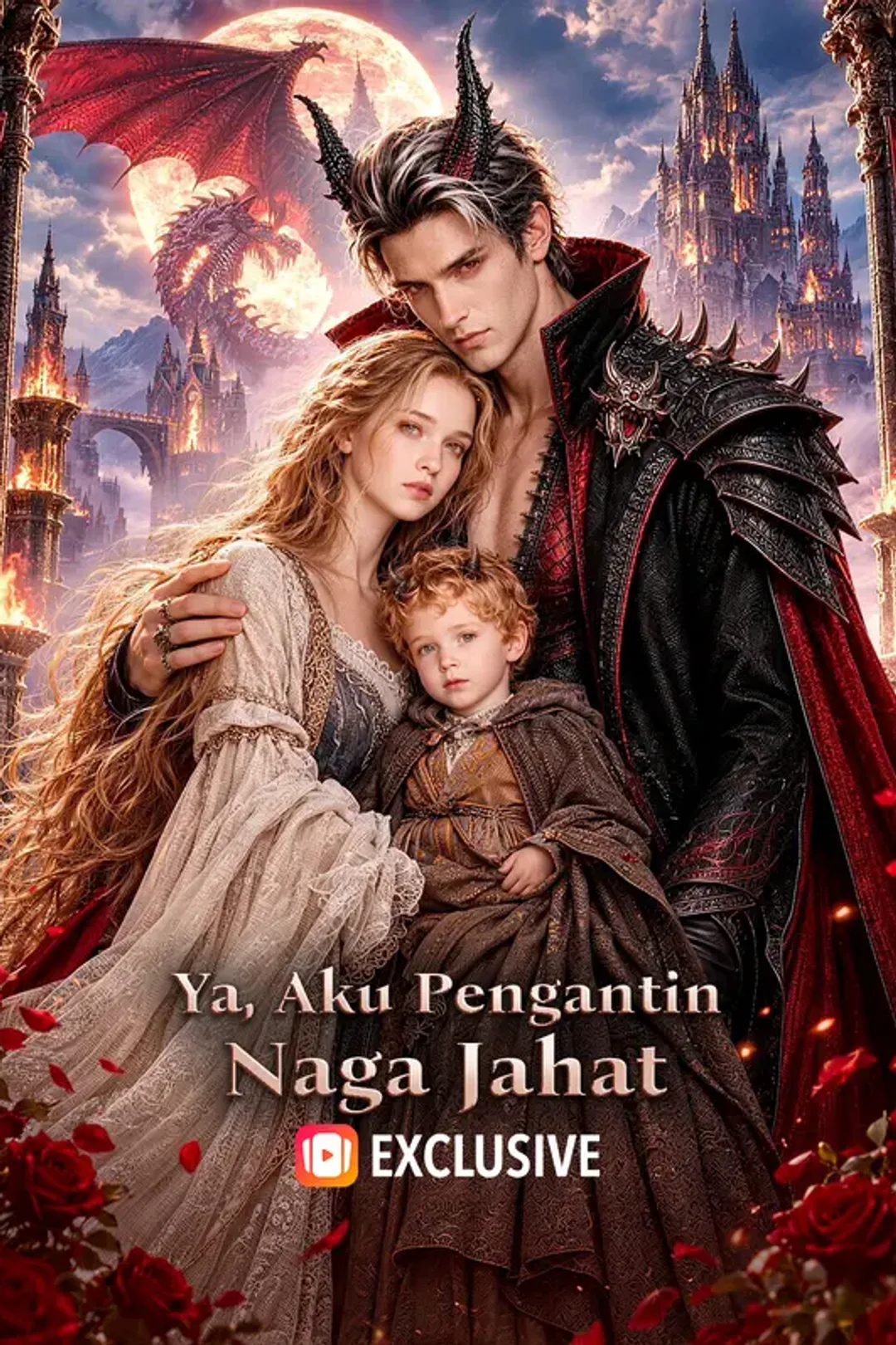 Poster Ya, Aku Pengantin Naga Jahat