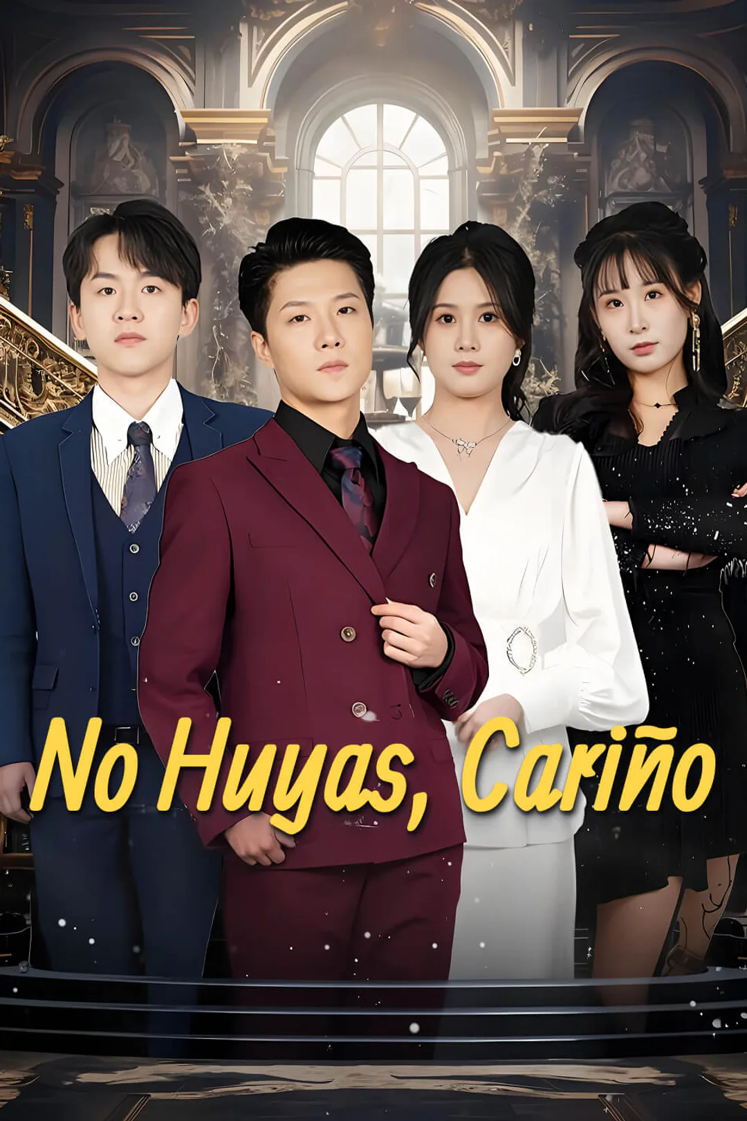 Póster de No Huyas, Cariño