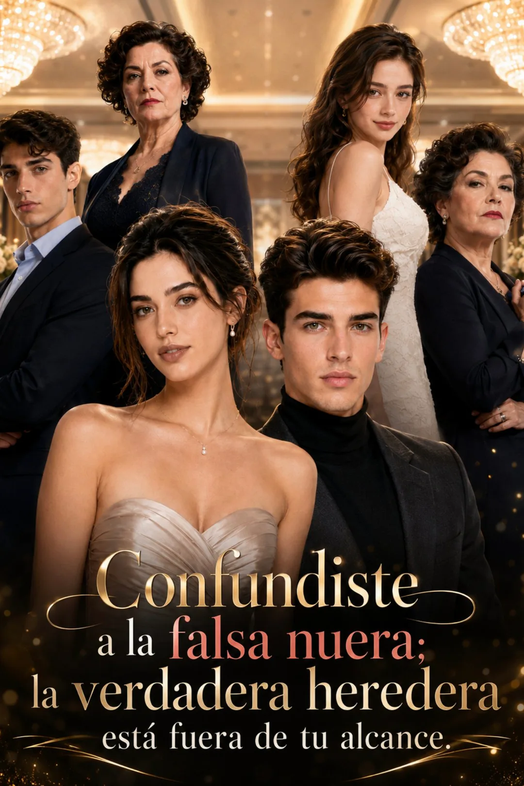 Póster de Confundiste a la falsa nuera; la verdadera heredera está fuera de tu alcance