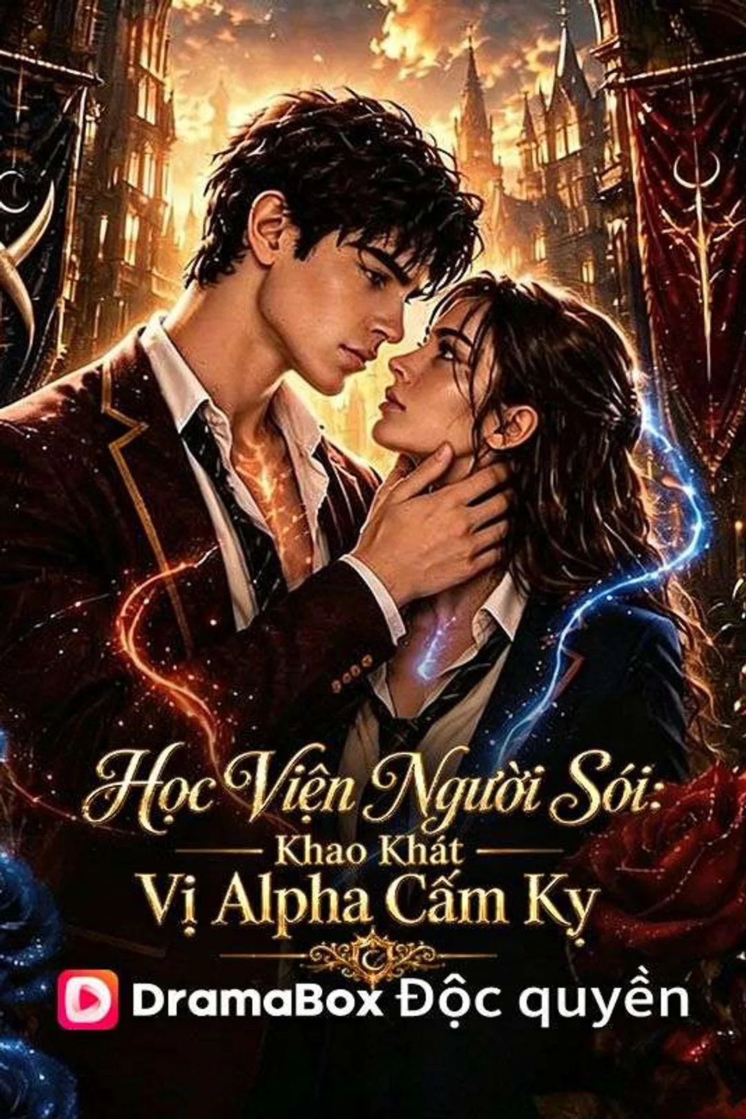 Poster phim Học Viện Người Sói: Khao Khát Vị Alpha Cấm Kỵ