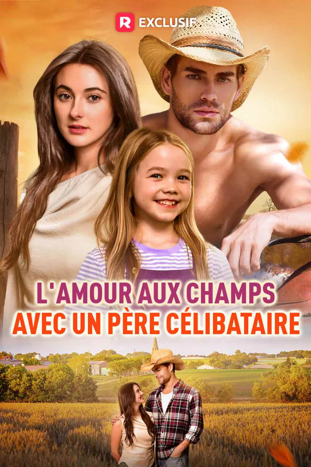 Affiche de L'amour aux champs avec un père célibataire