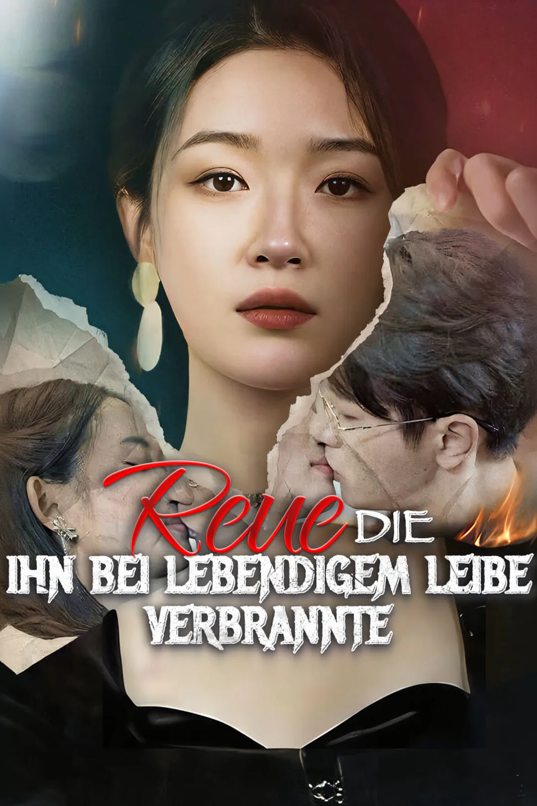 Poster von Reue, die ihn bei lebendigem Leibe verbrannte