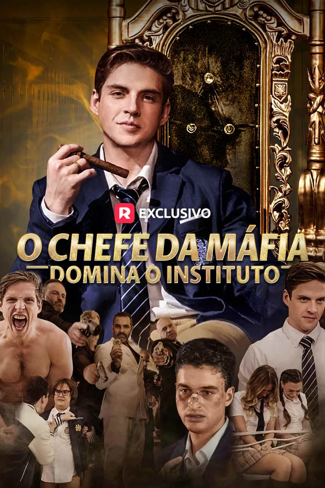 Pôster de O Chefe da Máfia Domina o Instituto