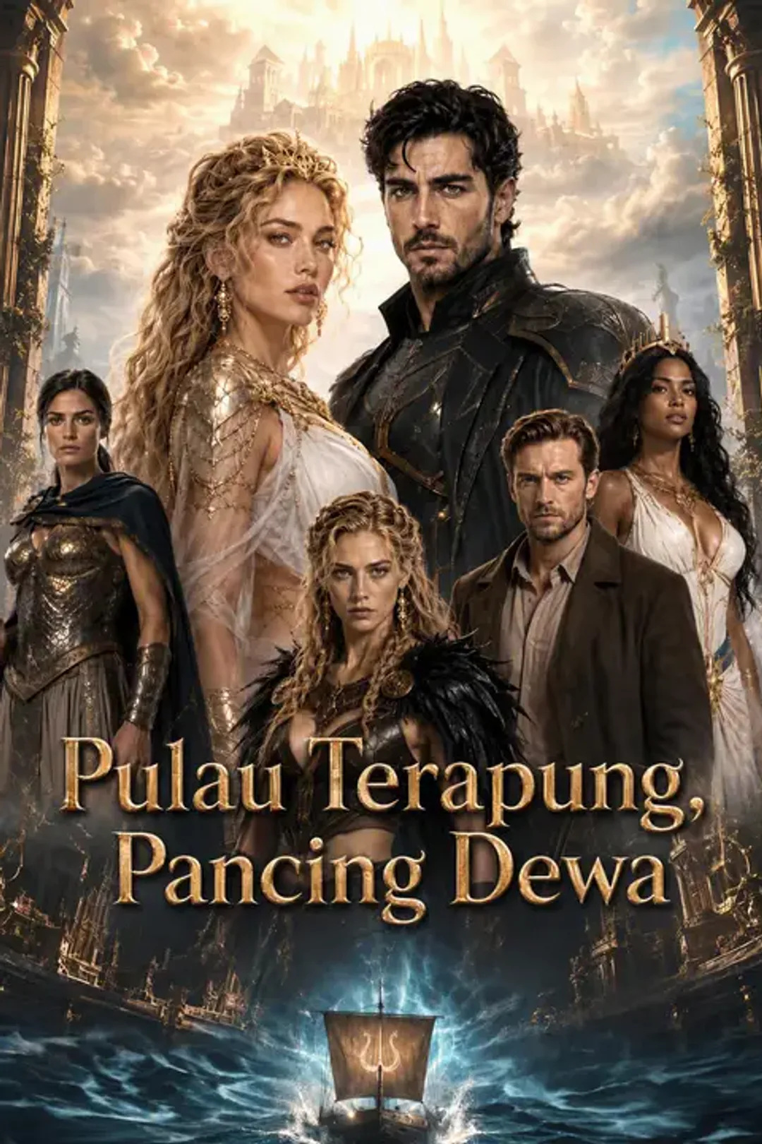 Poster Pulau Terapung, Pancing Dewa