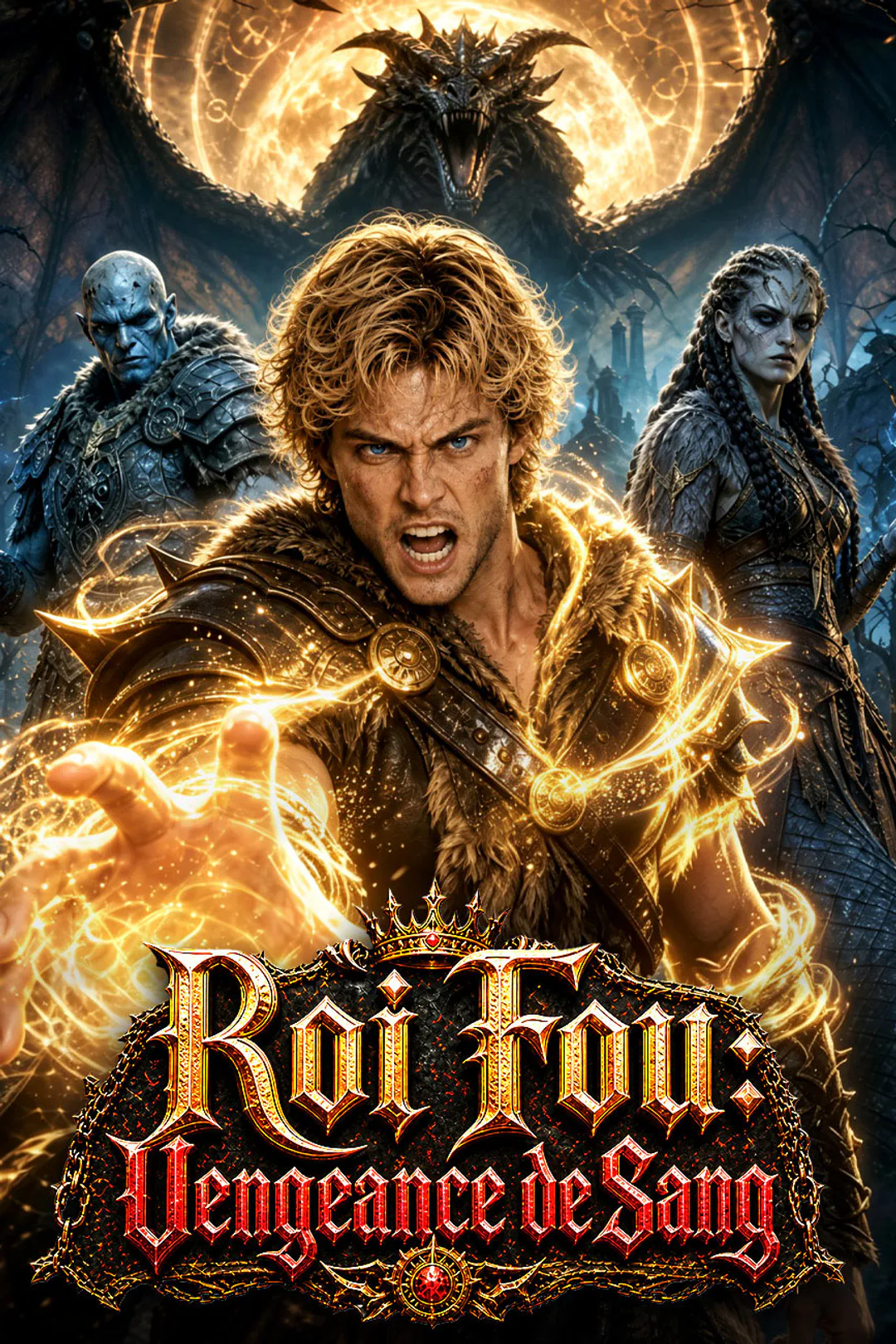 Affiche de Roi Fou : Vengeance de Sang​(doublage)