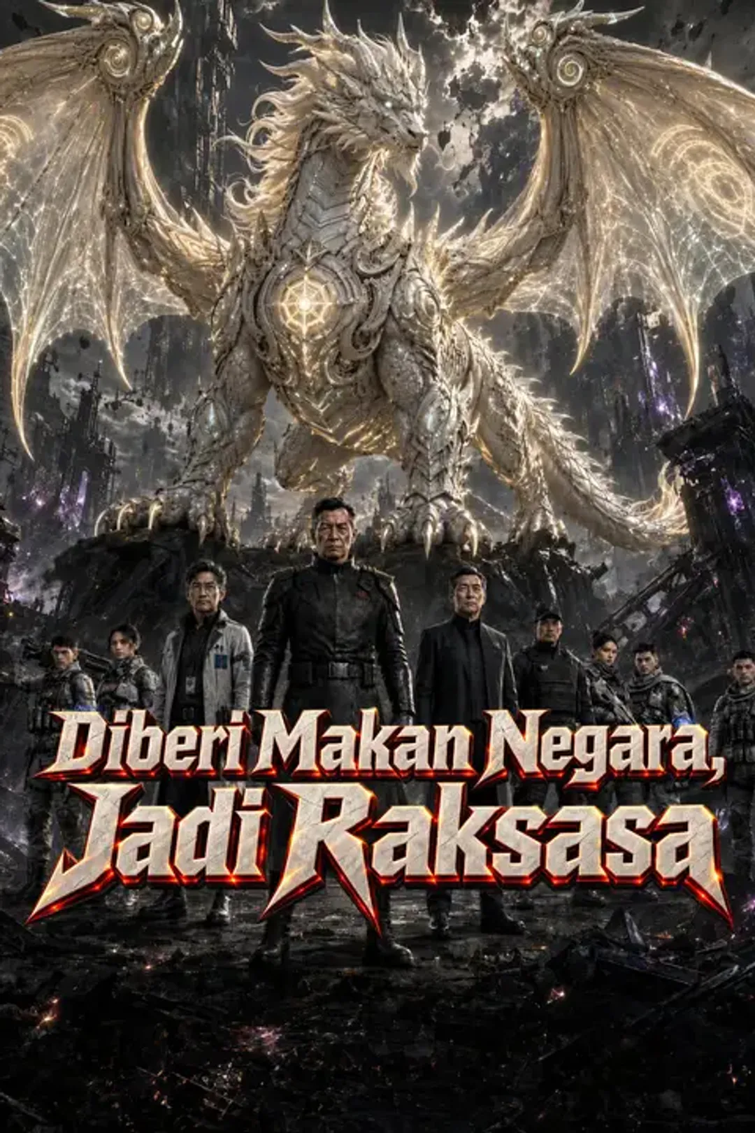 Poster Diberi Makan Negara, Jadi Raksasa