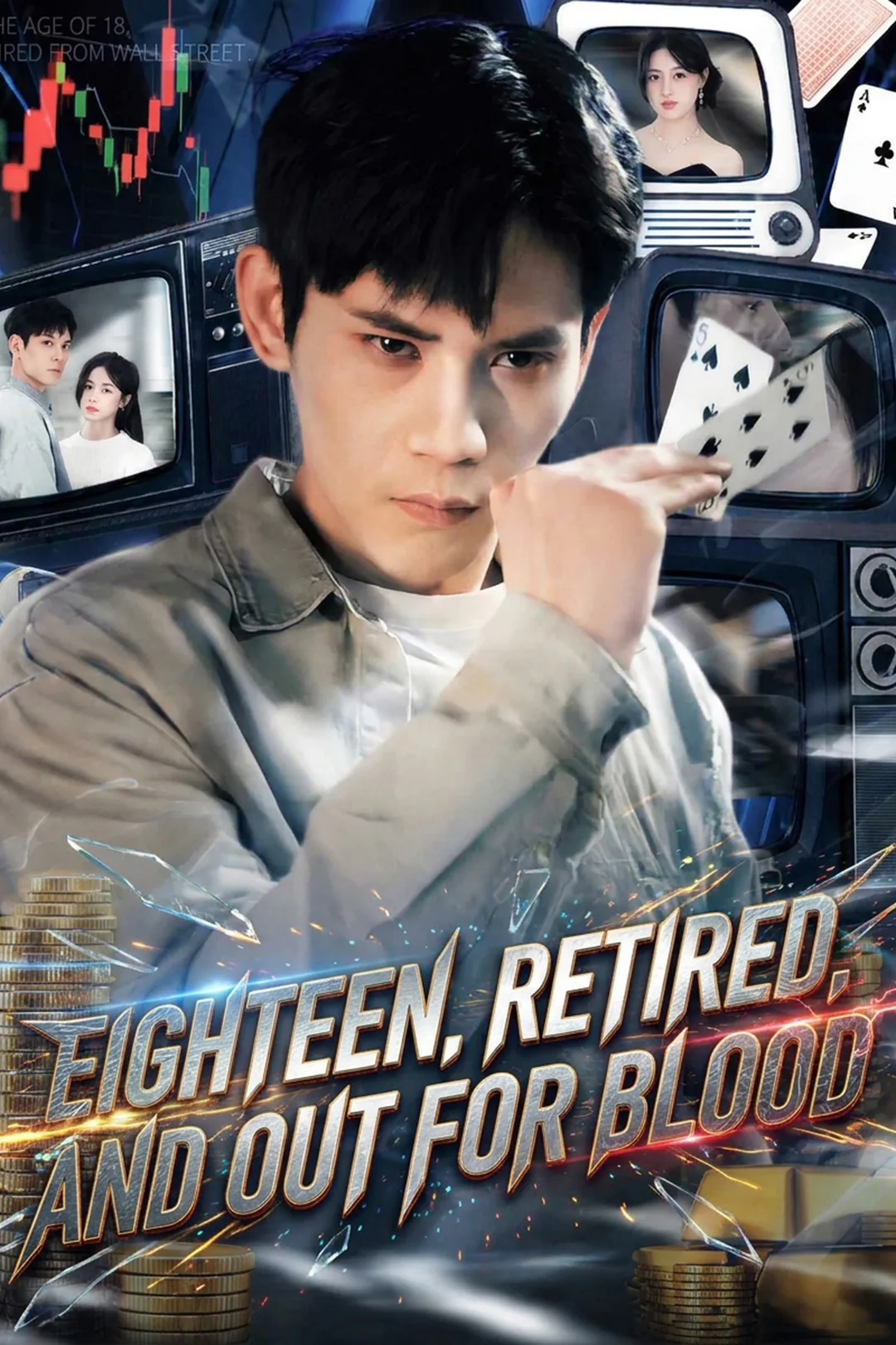 Eighteen, Retired, and Out for Blood poster
