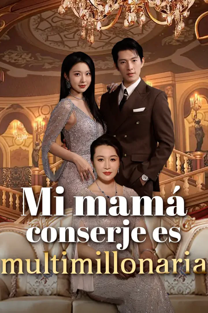 Póster de Mi mamá conserje es multimillonaria