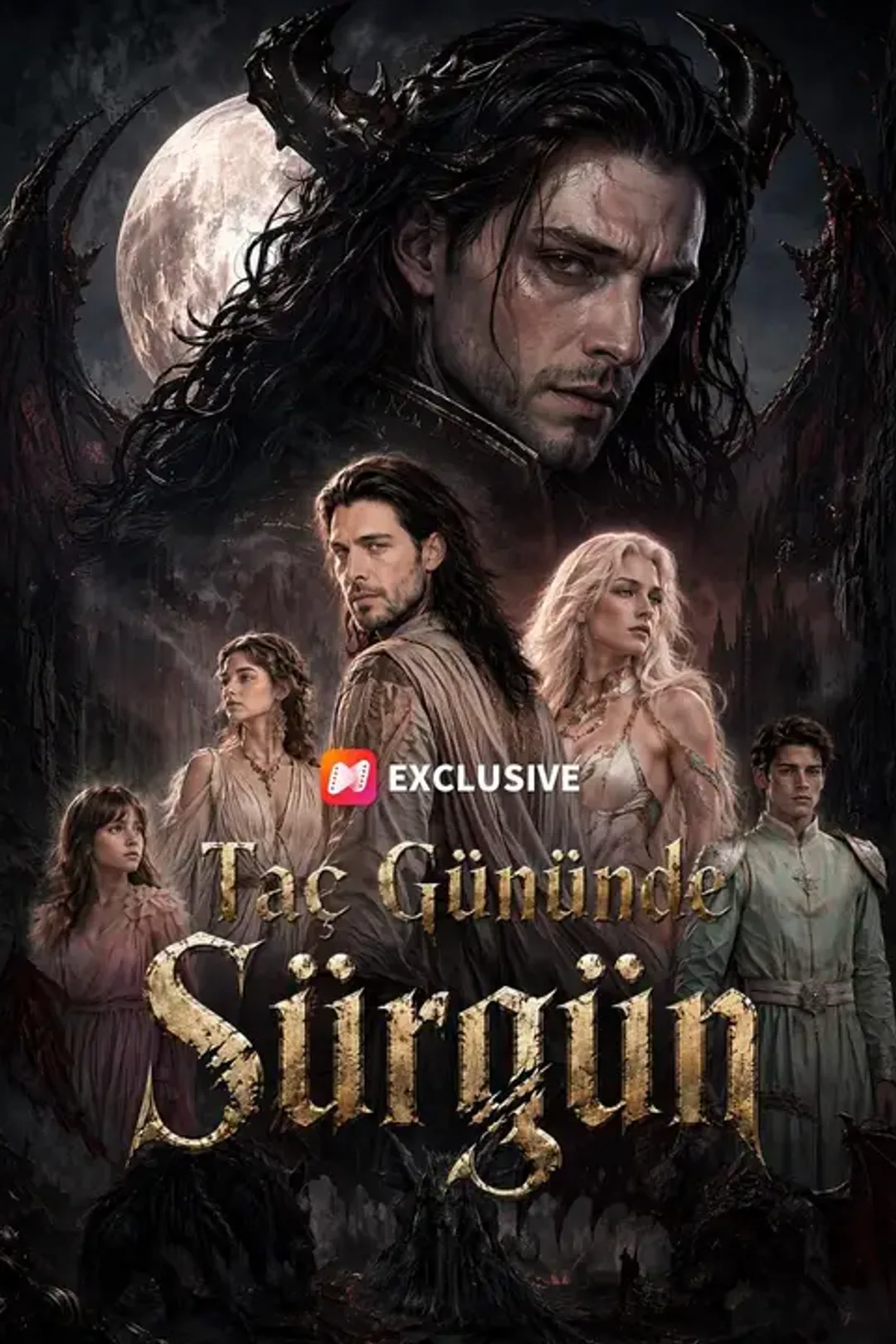 Taç Gününde Sürgün afişi