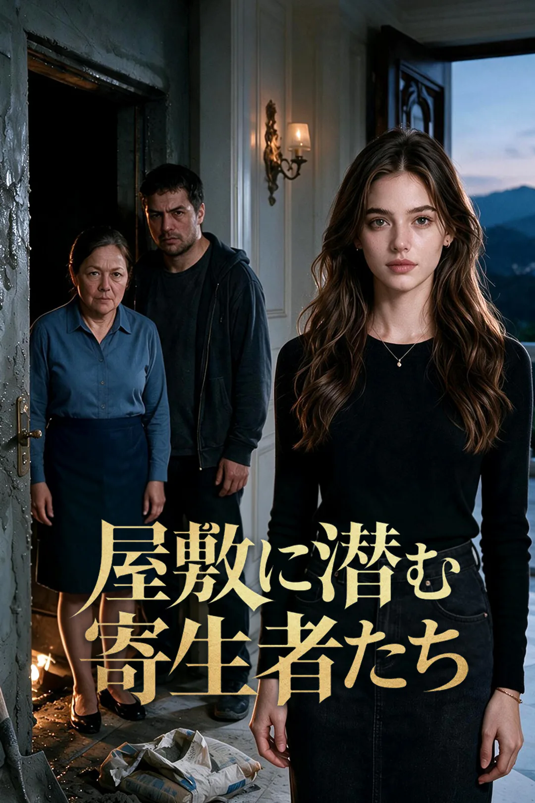 屋敷に潜む寄生者たちのポスター