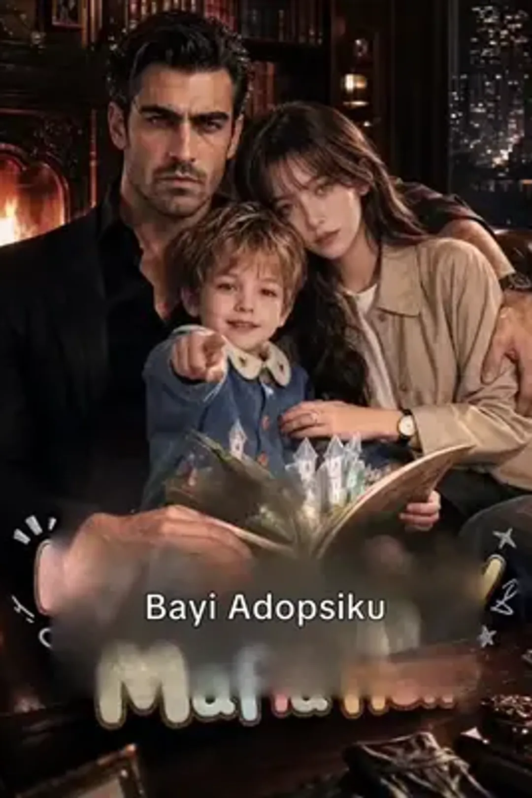ملصق مسلسل «طفلي المتبنى هو وريث المافيا»