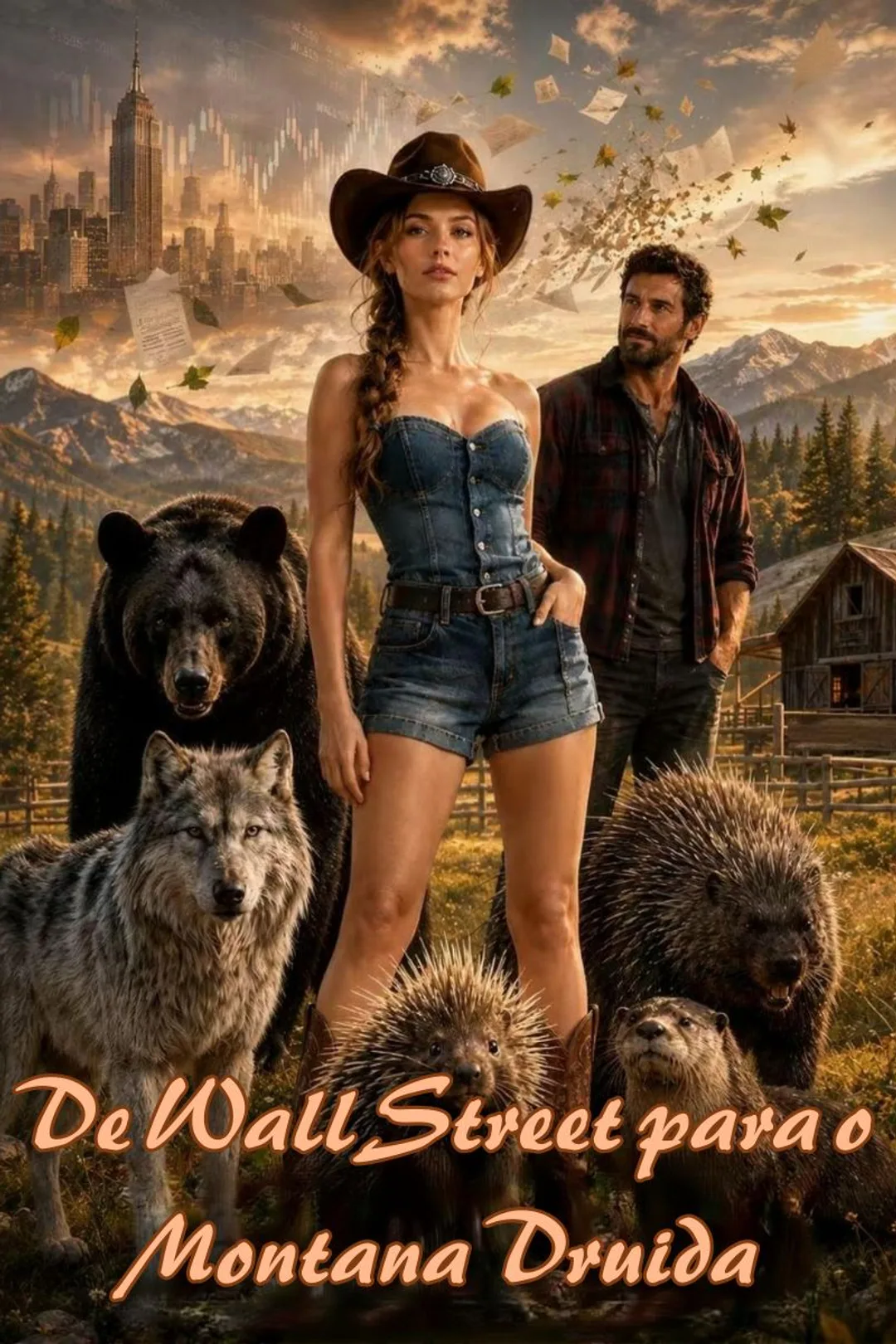 Pôster de De Wall Street para o Montana Druida