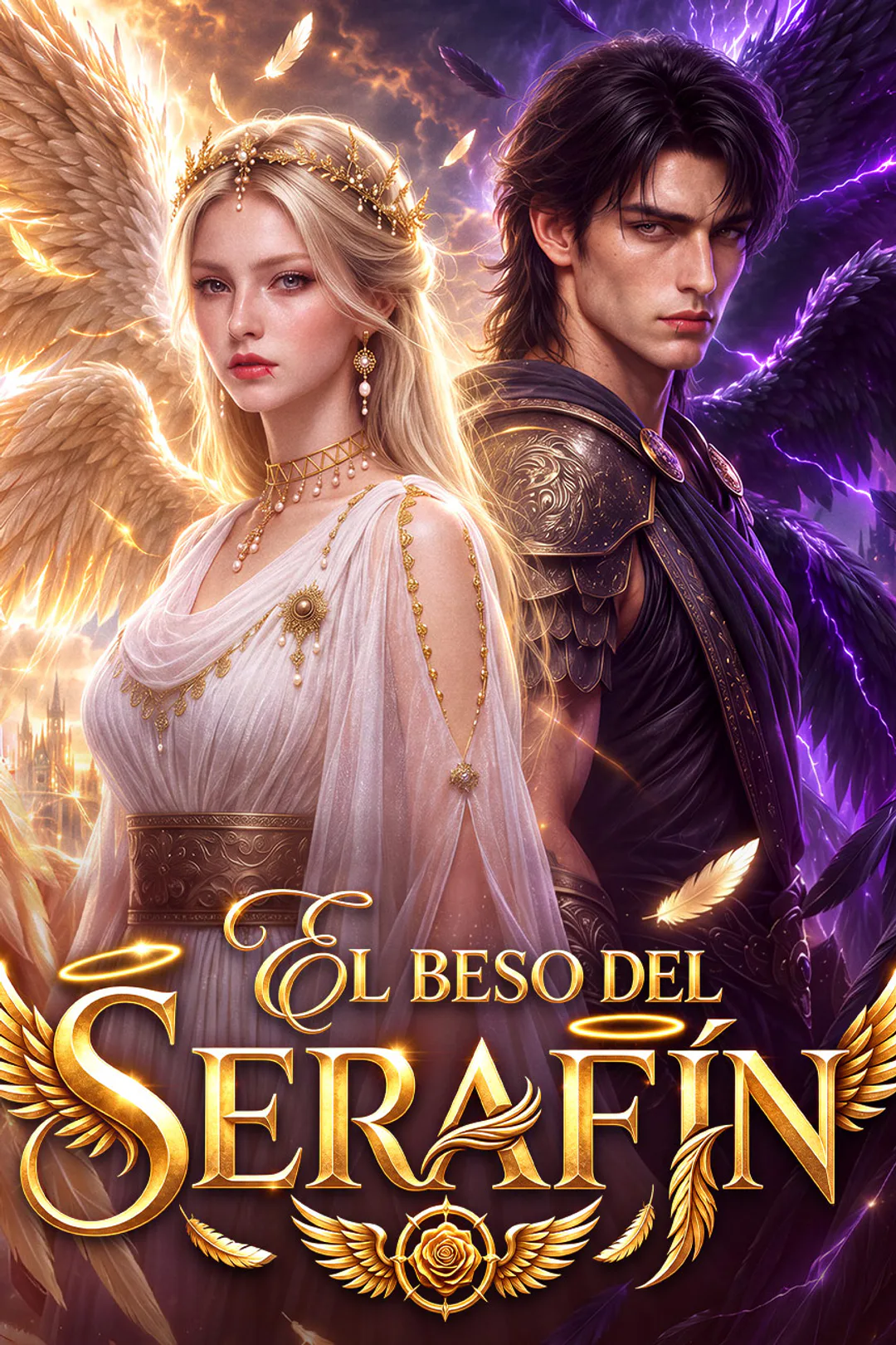 Póster de El beso del Serafín