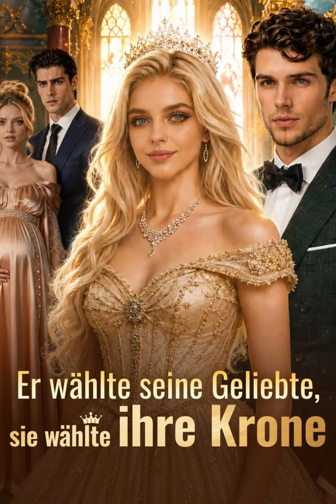 Poster von Er wählte seine Geliebte, sie wählte ihre Krone