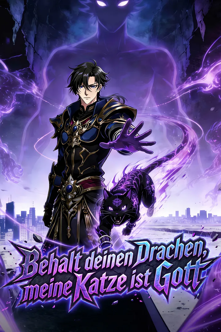 Poster von Behalt deinen Drachen, meine Katze ist Gott