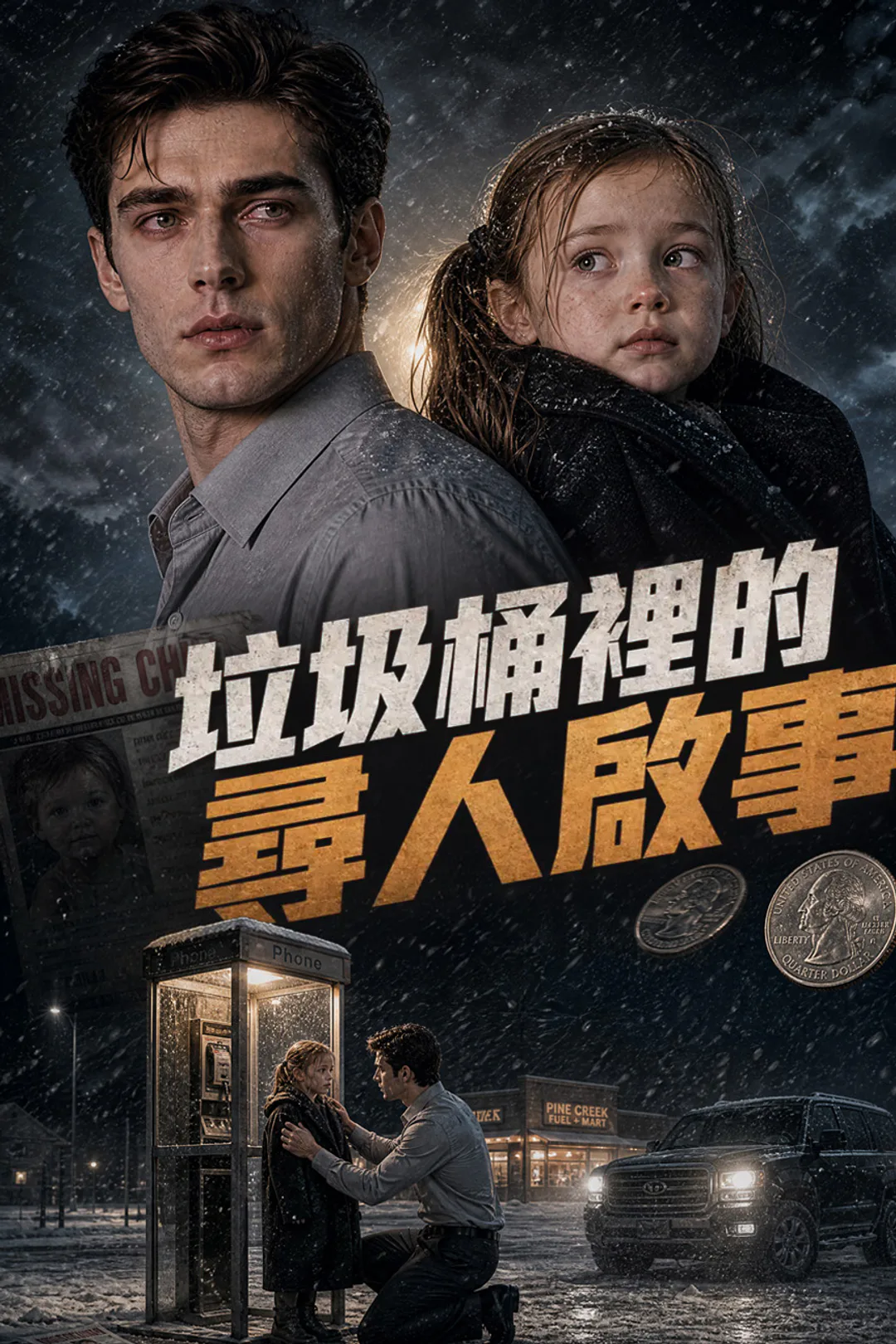《垃圾桶裡的尋人啟事》海報