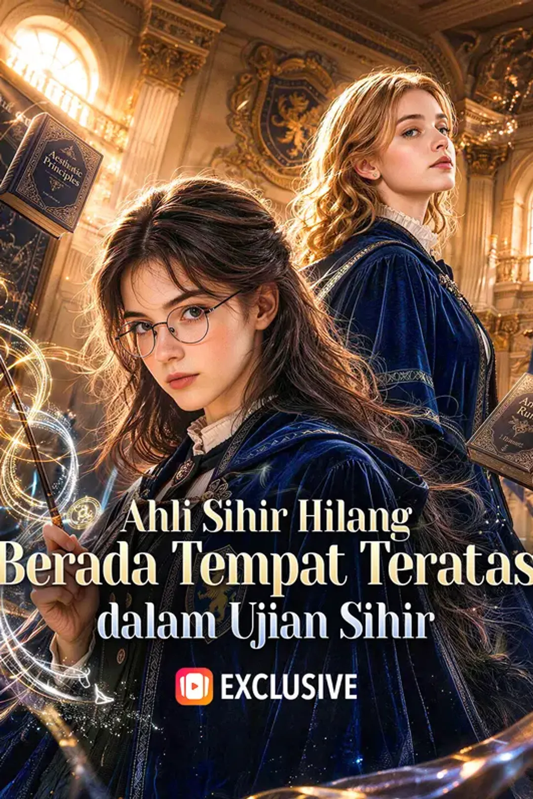 Poster Ahli Sihir Hilang Berada Tempat Teratas dalam Ujian Sihir