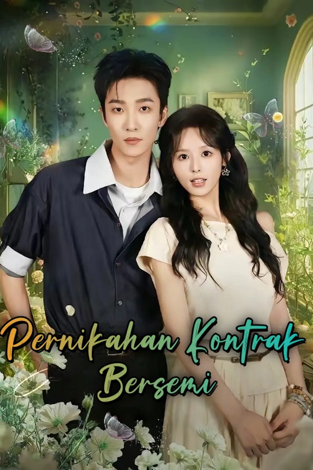 Poster Pernikahan Kontrak Bersemi