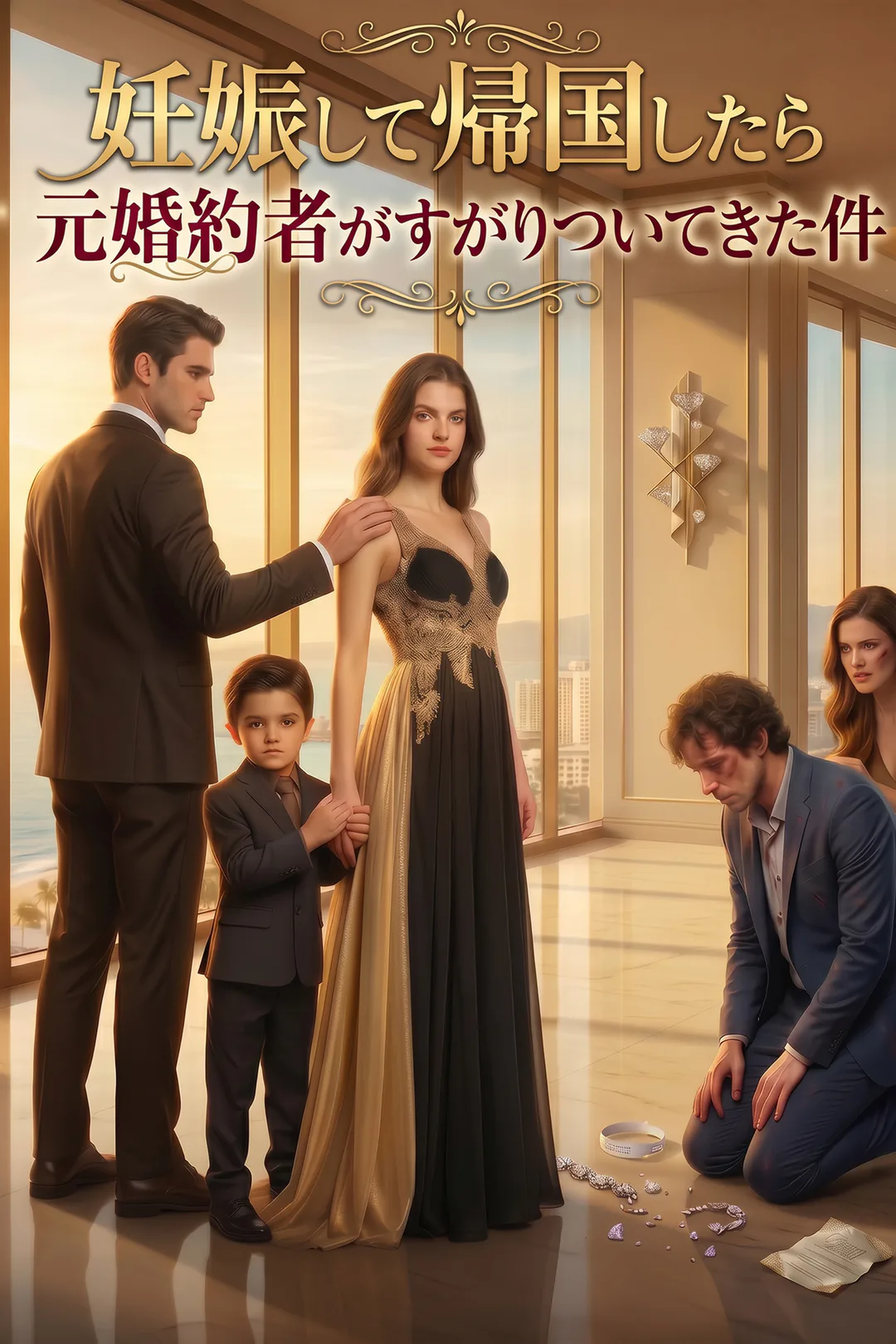 妊娠して帰国したら、元婚約者がすがりついてきた件のポスター