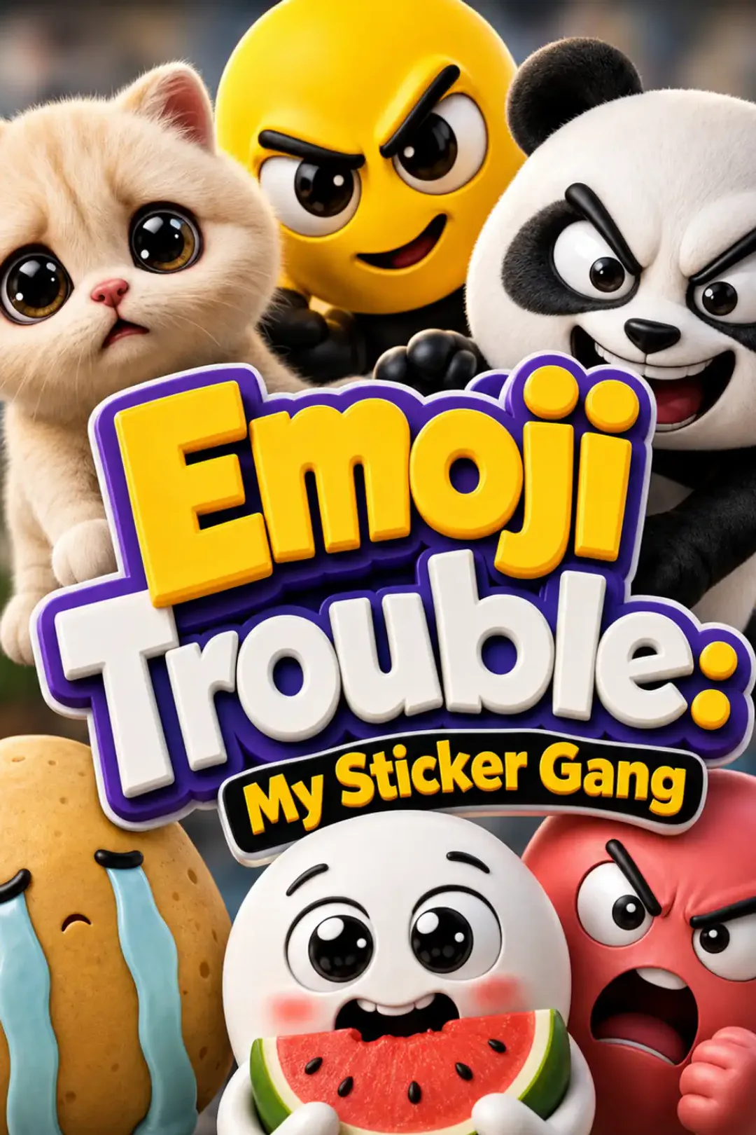 Emoji Trouble：My Sticker Gang poster