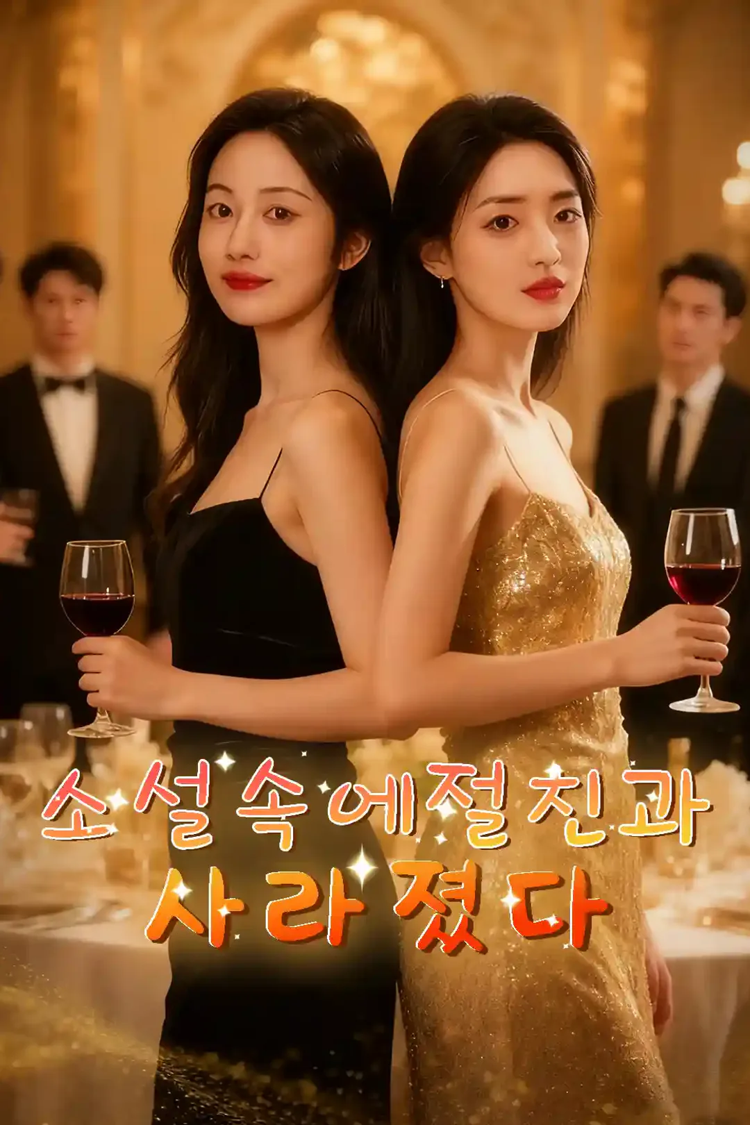 소설 속에 절친과 사라졌다 포스터