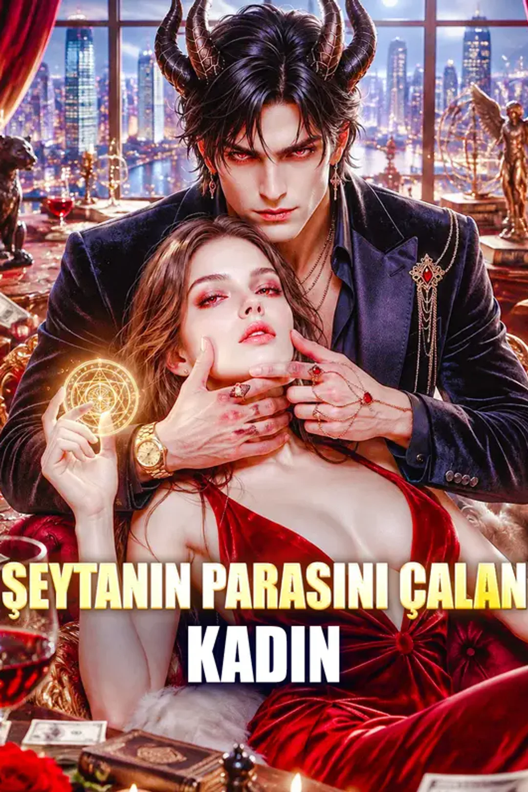 Şeytanın Parasını Çalan Kadın afişi
