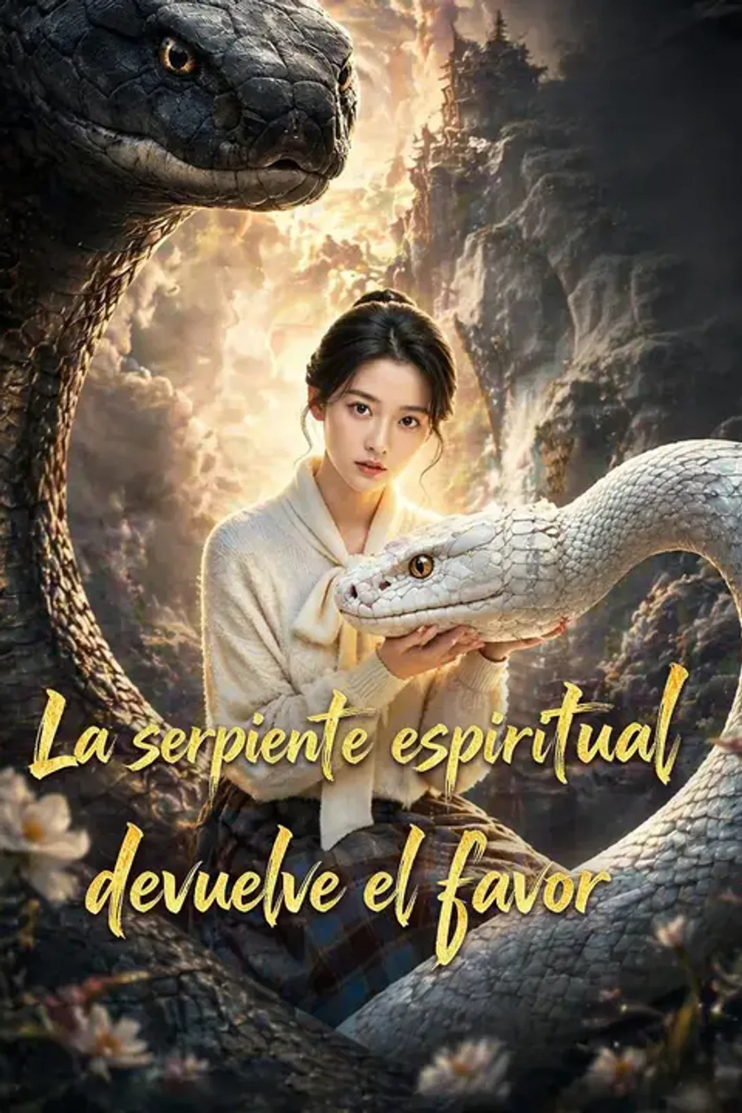 Póster de La serpiente espiritual devuelve el favor