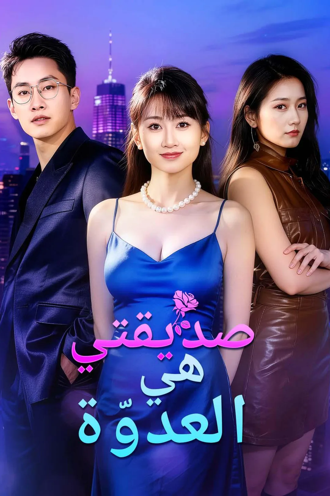 ملصق مسلسل «صديقتي هي العدوّة»