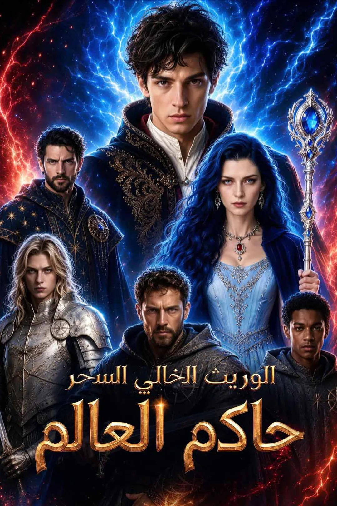 ملصق مسلسل «الوريث الخالي من السحر: حاكم العالم»