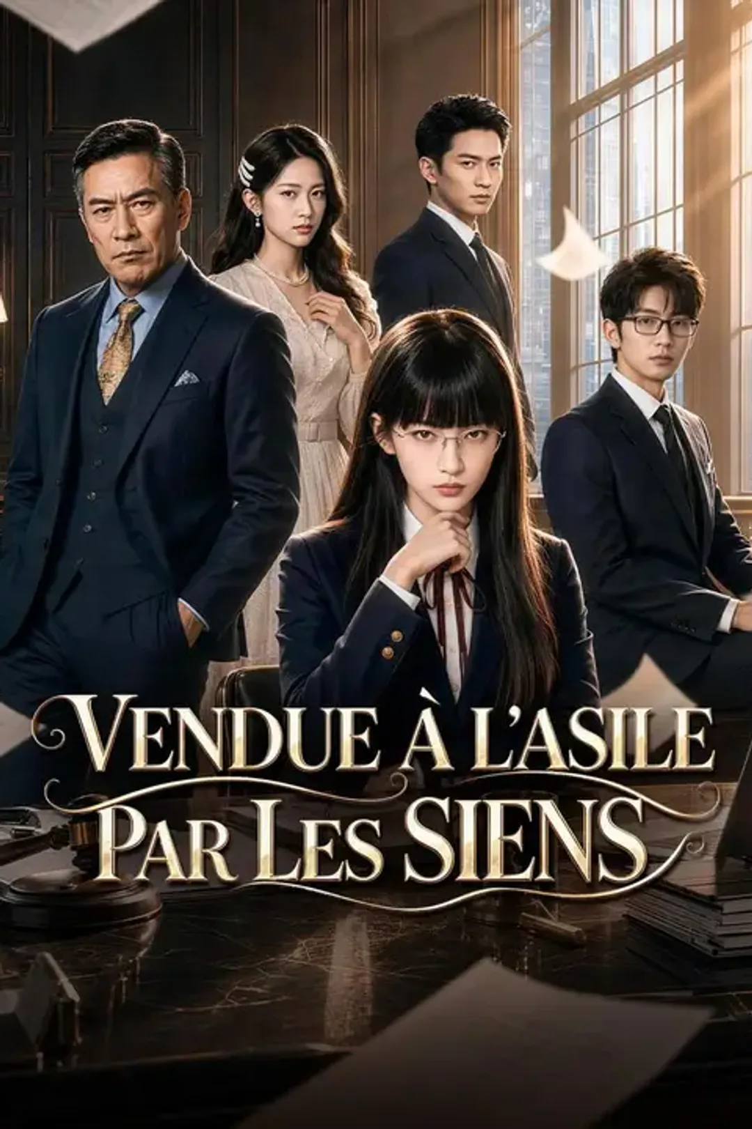 Affiche de Vendue à l’asile par les siens