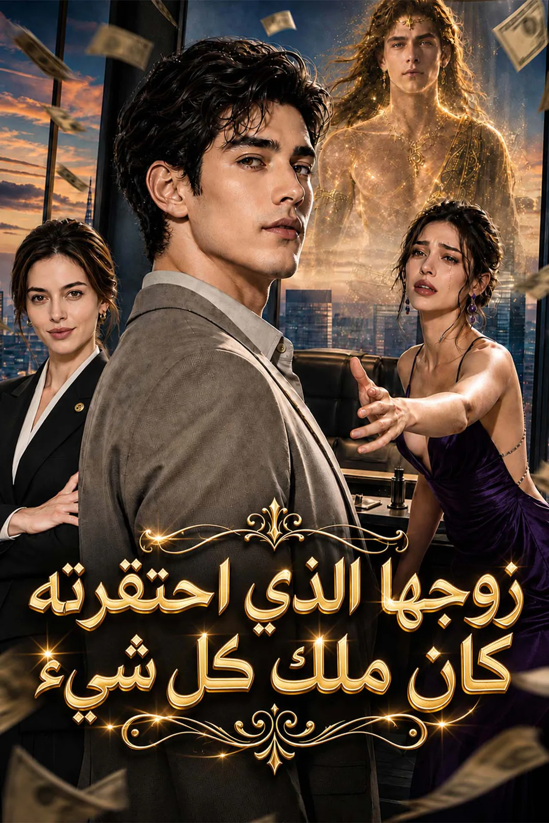 ملصق مسلسل «زوجها الذي احتقرته كان ملك كل شيء»