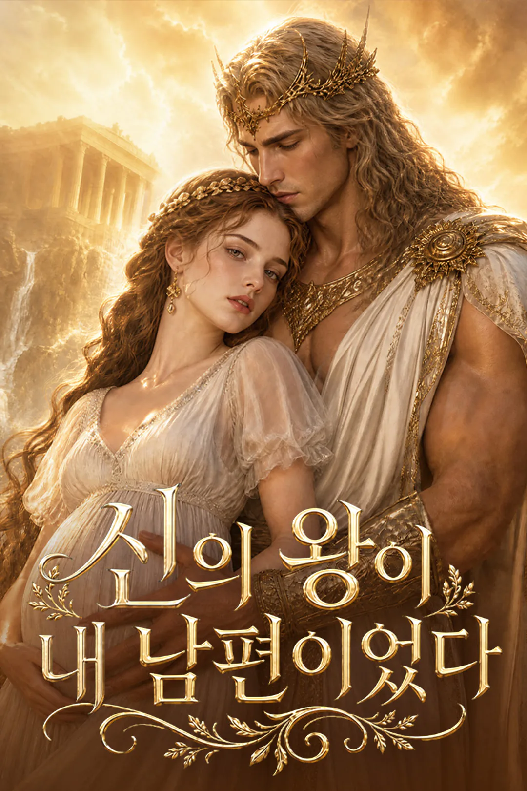 신의 왕이 내 남편이었다 포스터