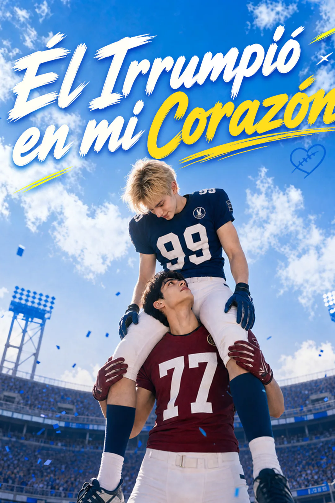Póster de Él irrumpió en mi corazón