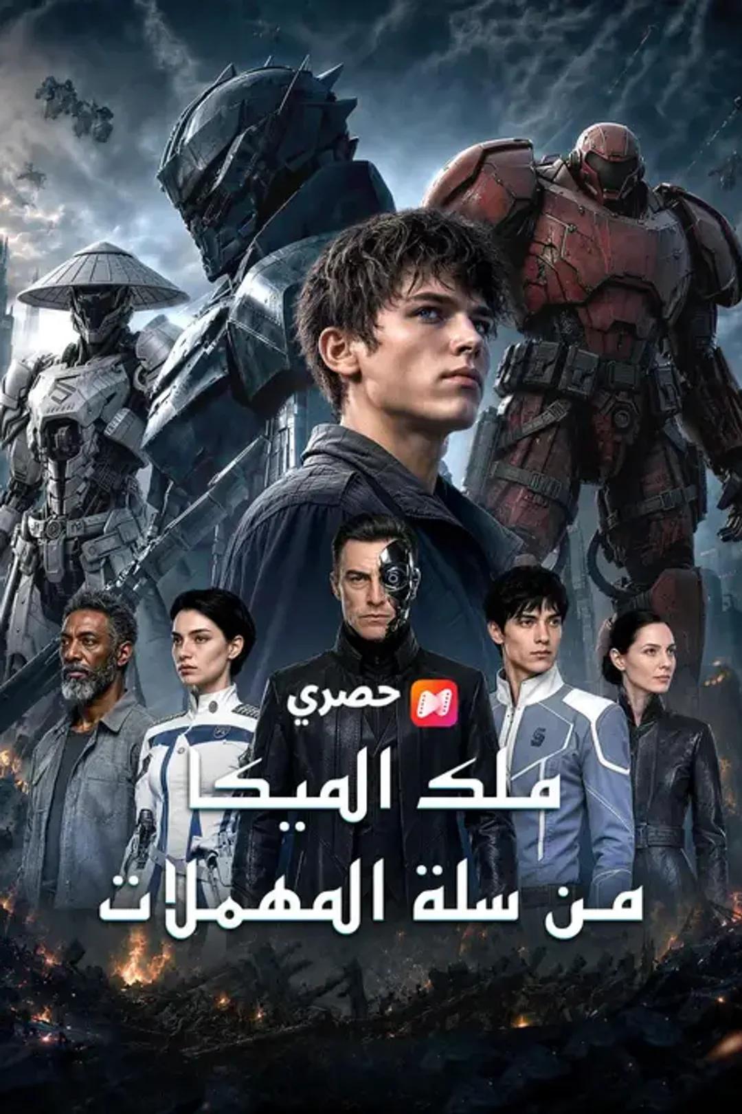 ملصق مسلسل «ملك الميكا من سلة المهملات»