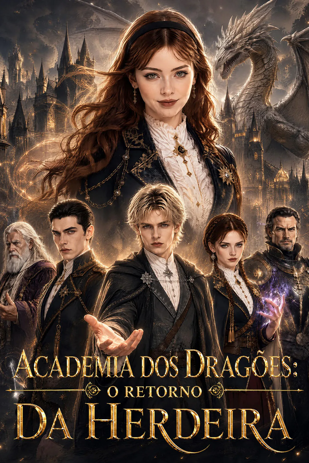 Pôster de Academia dos Dragões: O Retorno da Herdeira