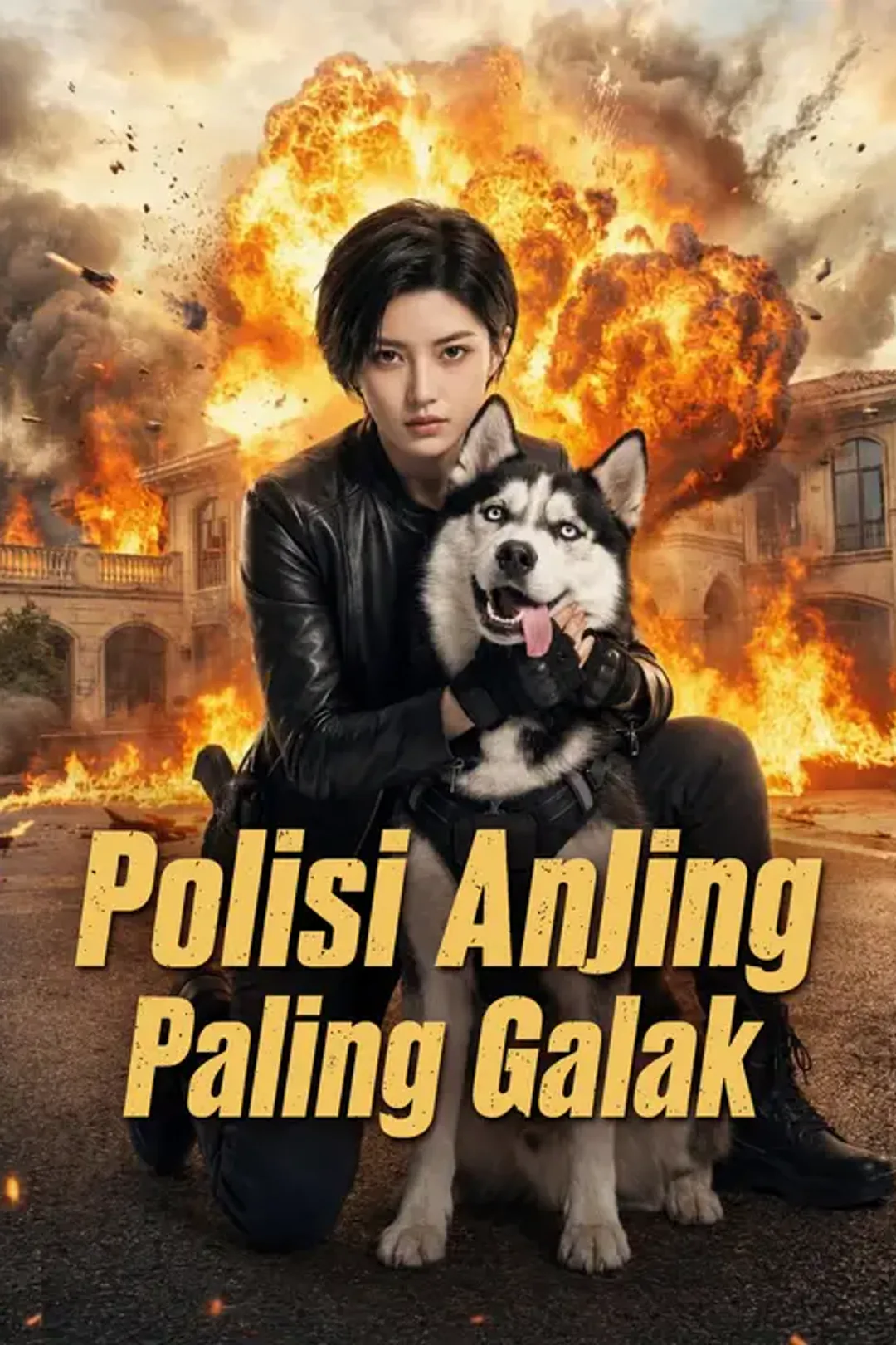 Poster Polisi Anjing Paling Galak