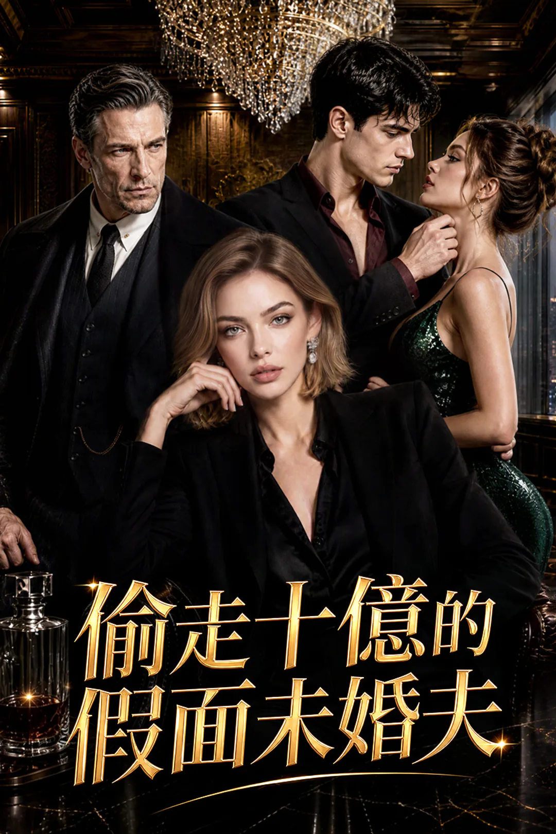 《偷走十億的假面未婚夫》海報