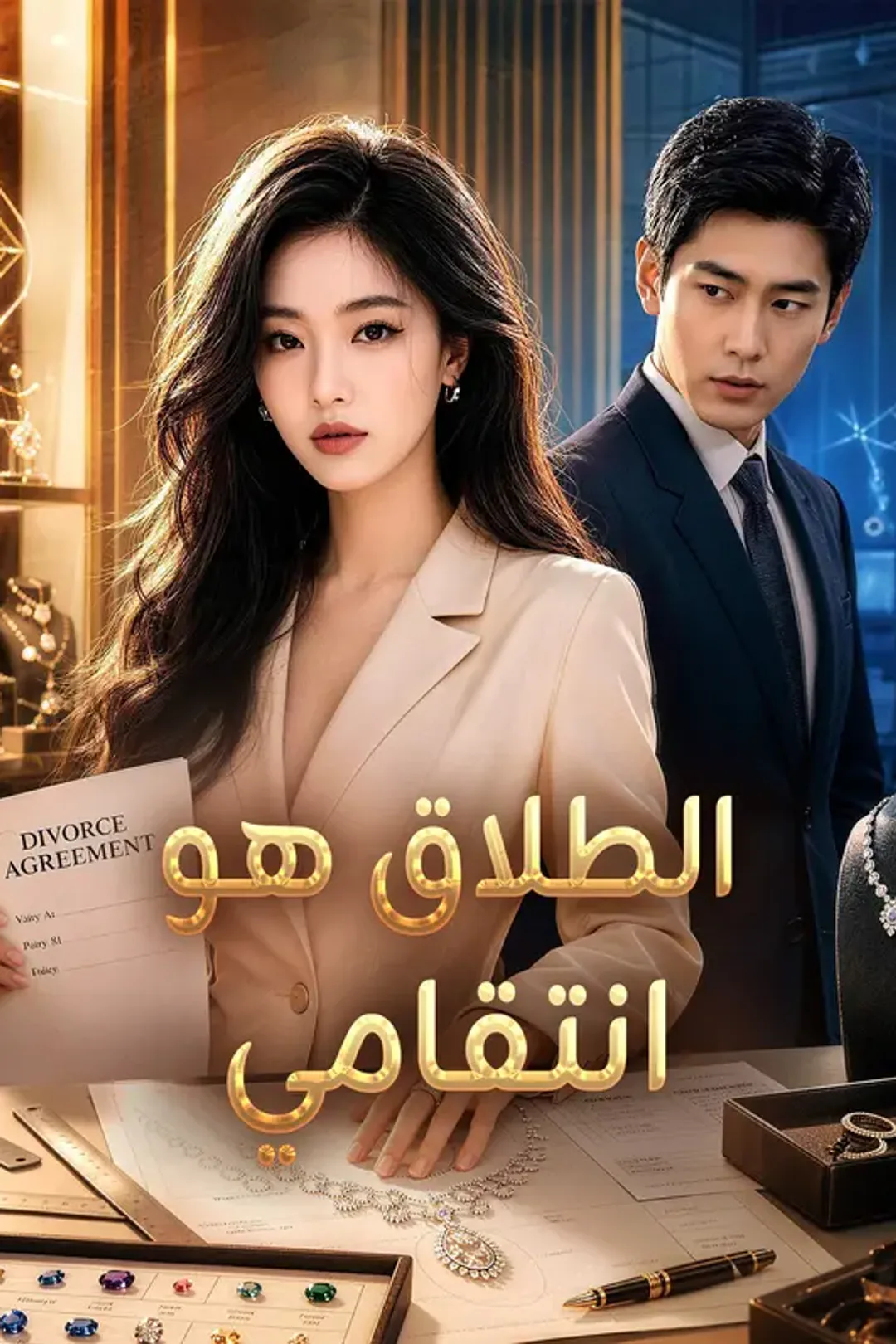 ملصق مسلسل «الطلاق هو انتقامي»