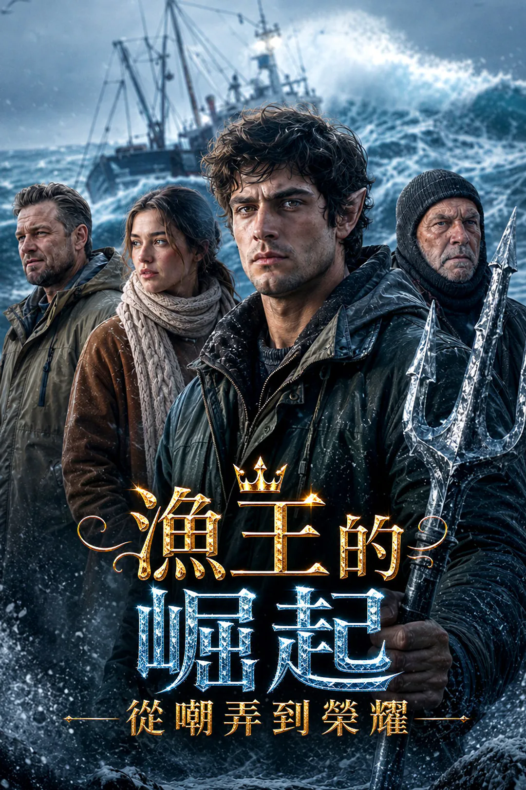 《漁王的崛起:從嘲弄到榮耀》海報