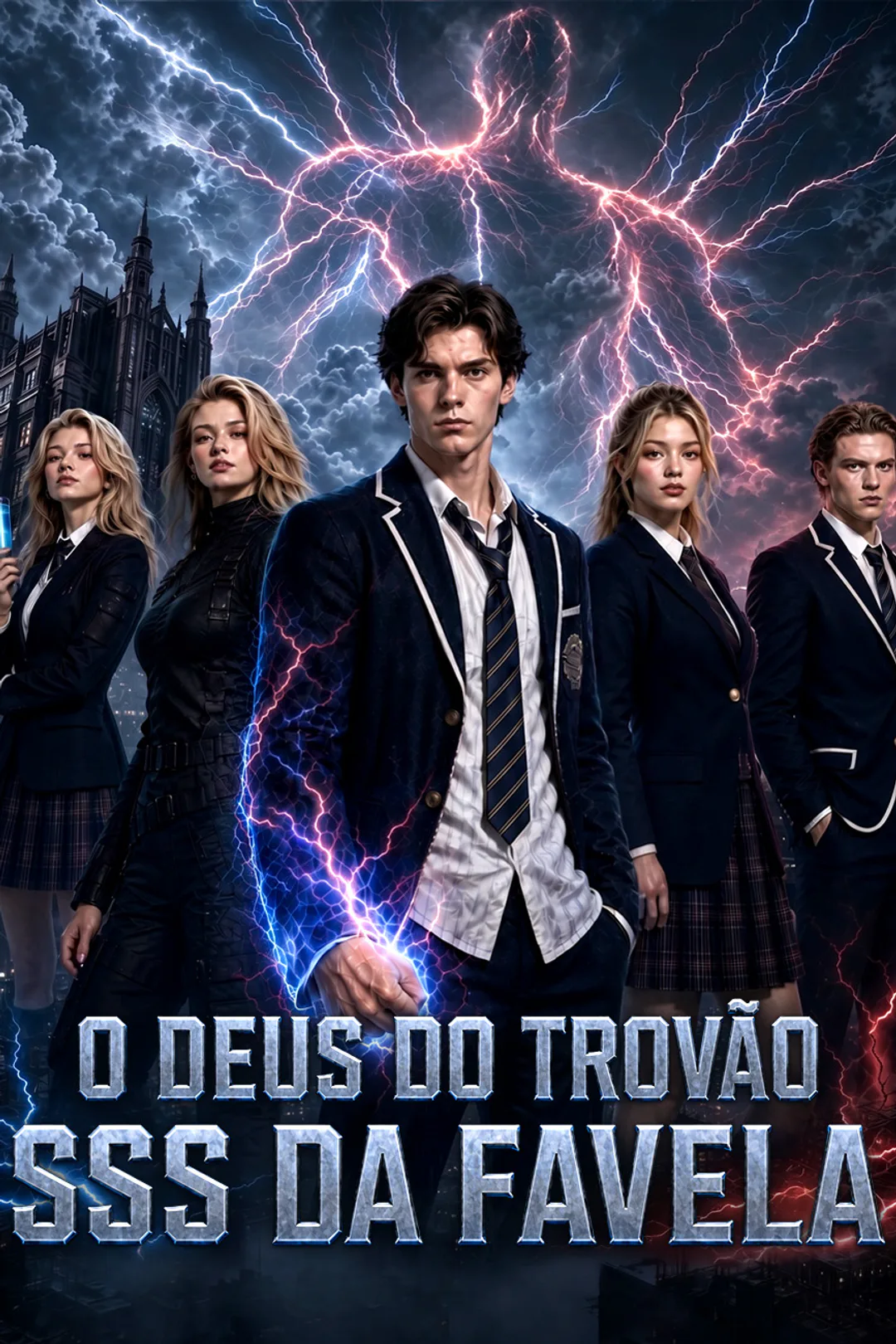 Pôster de O Deus do Trovão SSS da Favela