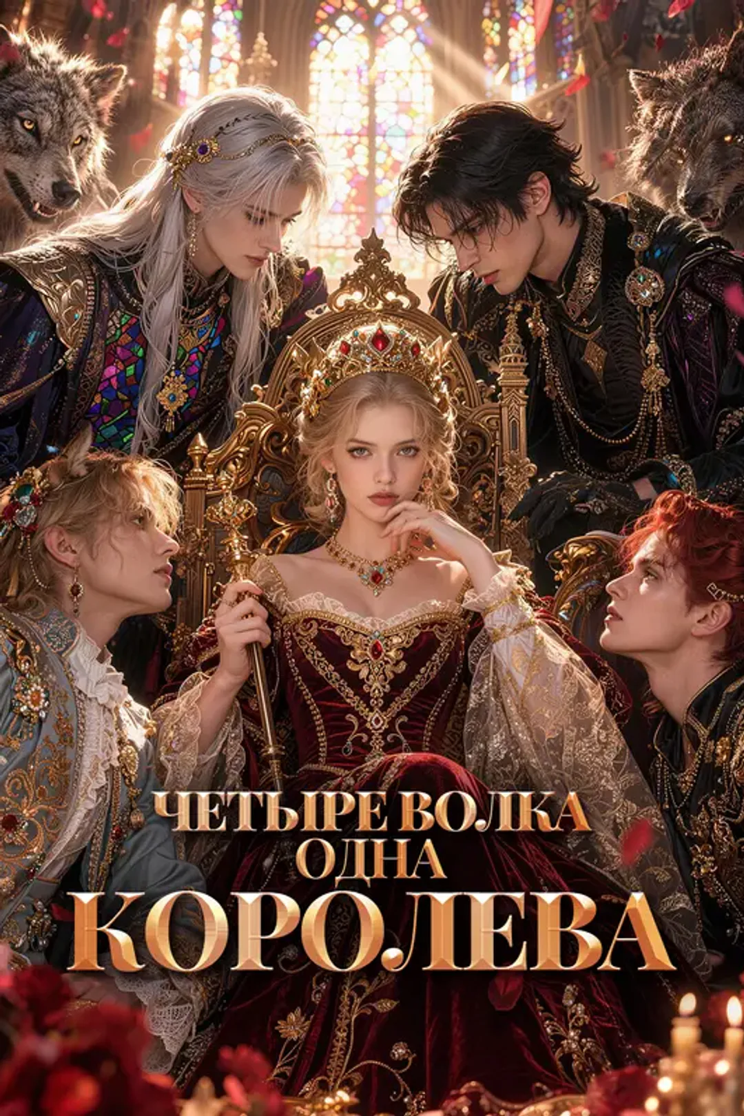 Постер сериала «Четыре волка — одна королева»