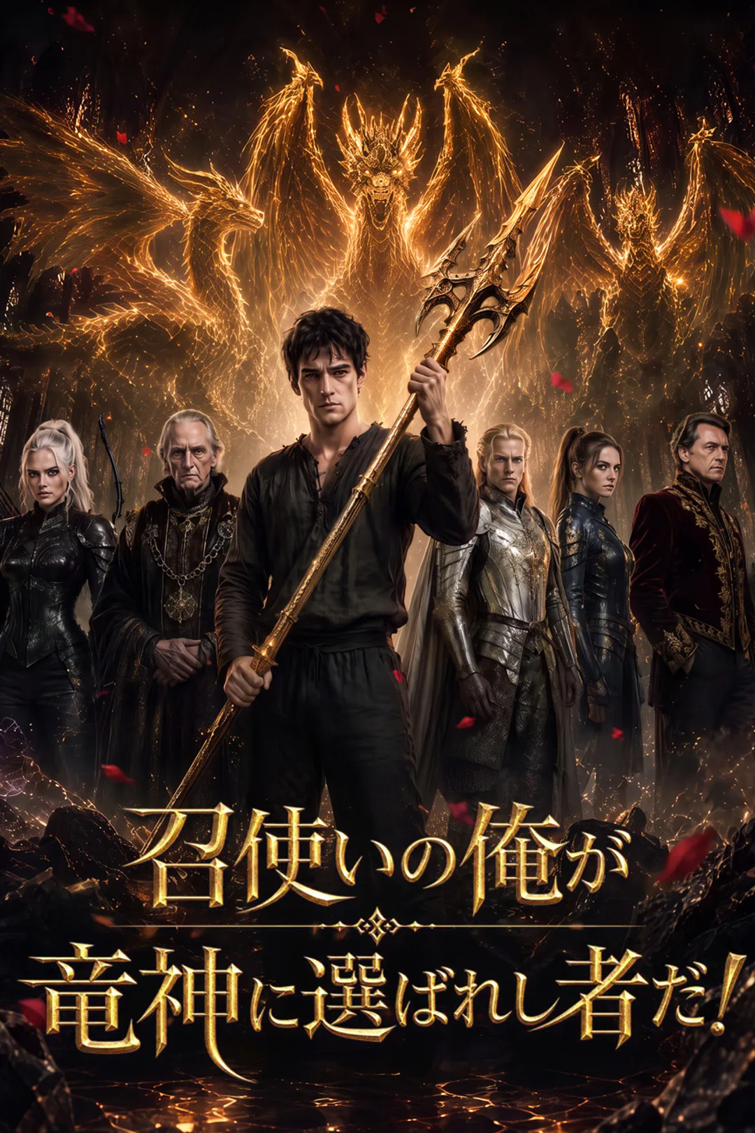 召使いの俺が、竜神に選ばれし者だ!のポスター