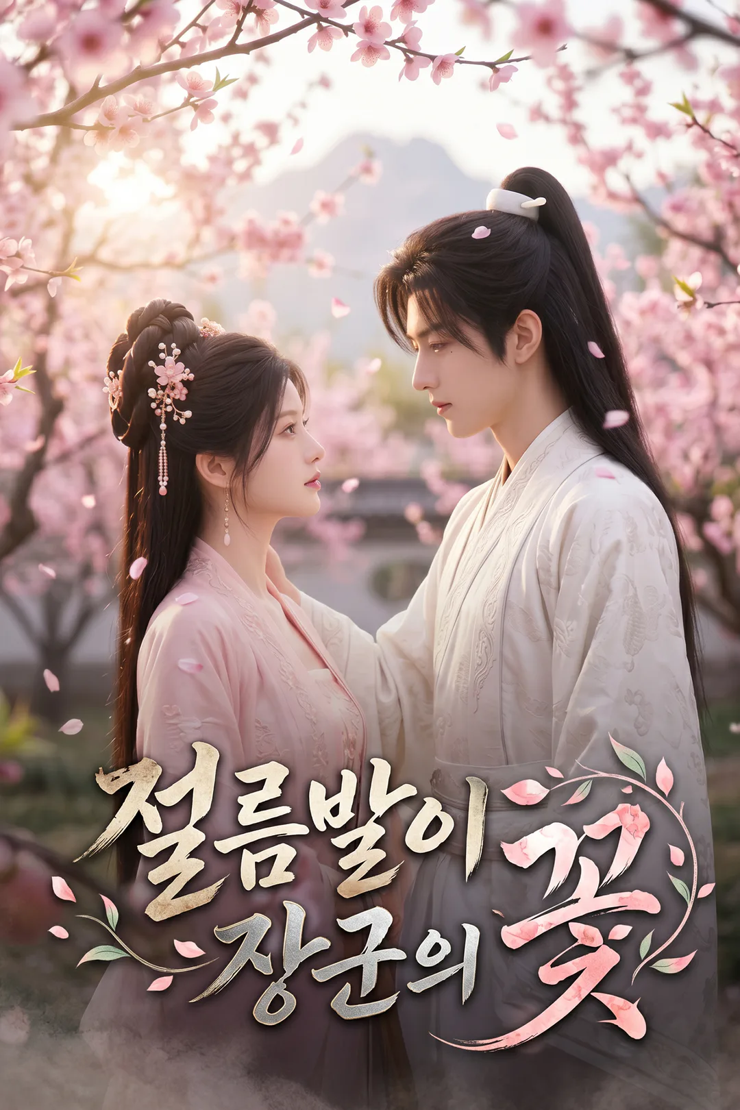 절름발이 장군의 꽃 포스터