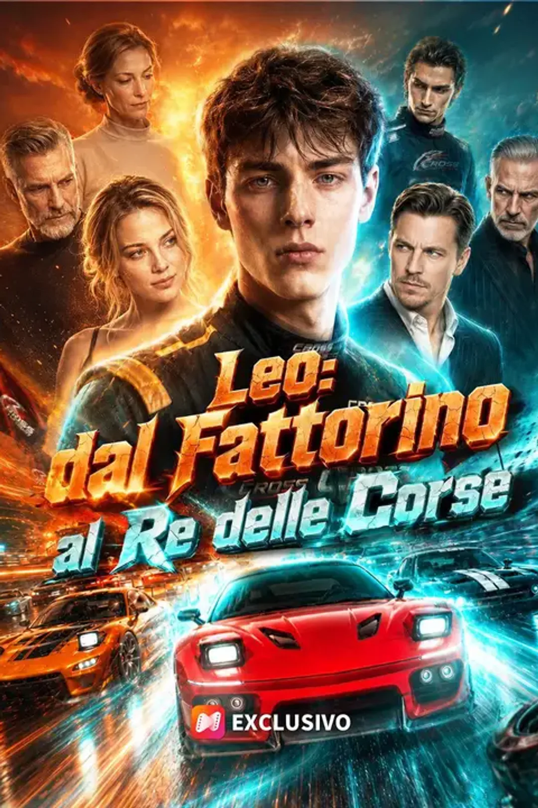 Locandina di Leo: dal Fattorino al Re delle Corse