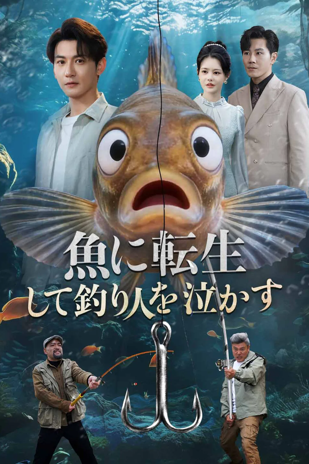 魚に転生して釣り人を泣かすのポスター